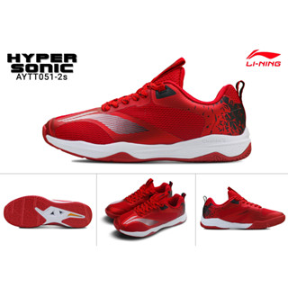 รองเท้าแบดมินตัน Li Ning badminton Shoe : HYPERSONIC - AYTT051-2