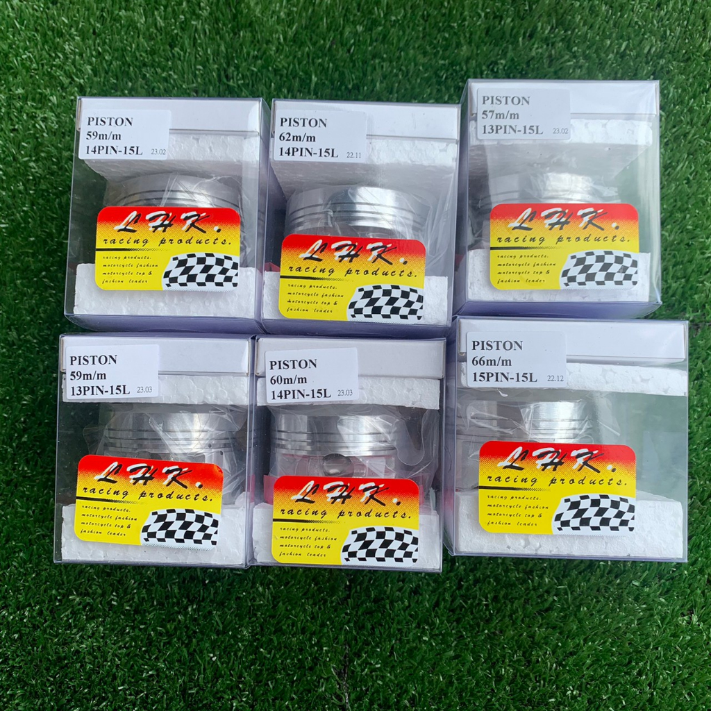 ลูกสูบ LHK สลัก13-14-15-16 ขนาด 57mm 58mm 59mm 60mm 62mm 66 mm 67 mm LHK15L