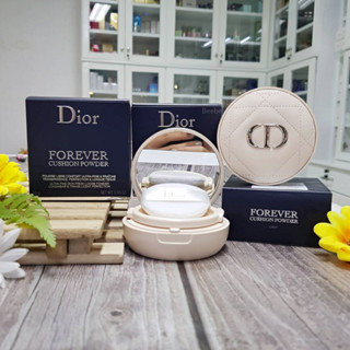 Dior Forever Cushion Powder Ultra-Fine Skin Fresh Loose Powder 10g คุชชั่นแป้งฝุ่น  สี Fair สี Light