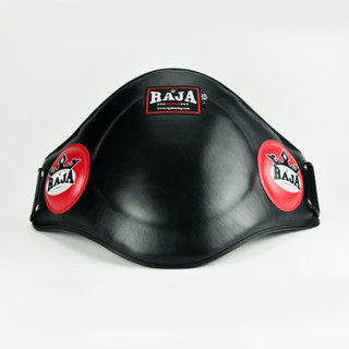 Belly Protection เป้าท้อง เป้าเตะ RAJA BOXING Made of Leather หนังเทียม ของแท้ 100% จากราชาบ๊อกซิ่ง RBP-1A