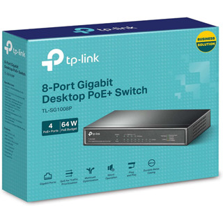 Gigabit Switching Hub 8 Port TP-LINK TL-SG1008P (7,4 PoE)