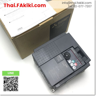 พร้อมส่ง, (A)Unused, FR-E740-0.4K Inverter, อินเวอร์เตอร์ สเปค 0.4kW, MITSUBISHI (66-008-351)