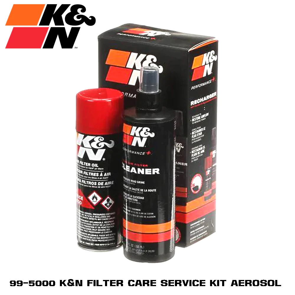 K&N น้ำยาล้างกรอง และน้ำยาเคลือบกรองอากาศ ผลิตปี 2025 #99-5000 RECHARGER KIT แท้ Made in USA thumbnail 7