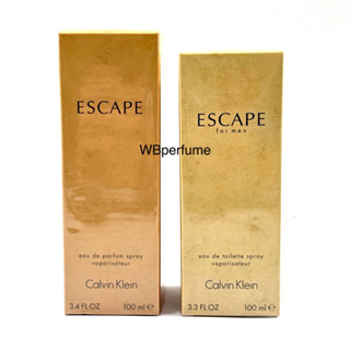 น้ำหอมของแท้ 100% Ck Escape for men | women 100ml