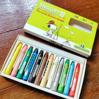 สีเทียนสนูปปี้ snoopy ,Tombo made in taiwan