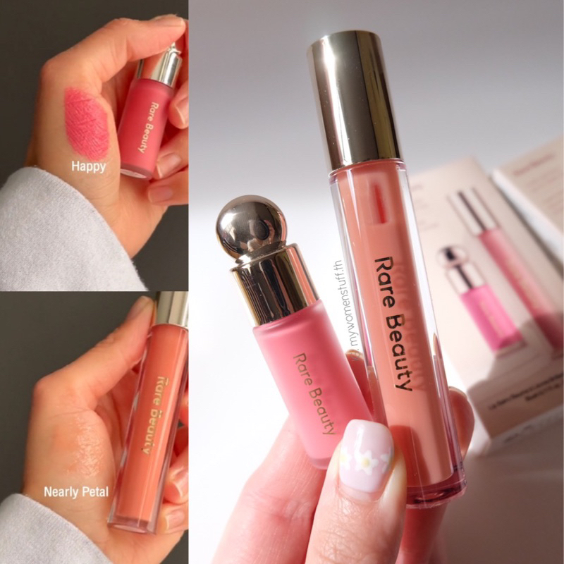 ( 1 เซตได้ 2 ชิ้น) Rare Beauty Fresh and Dewy Lip & Cheek Duo (Limited Edition)