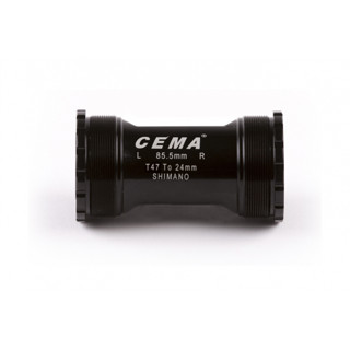 กระโหลก CEMA T47 bottom bracket Trek for Shimano 85.5mm M47x1.0 black