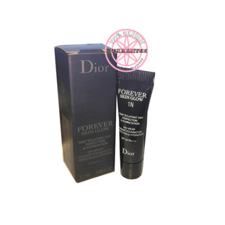 DIOR Forever Skin Glow Foundation SPF20PA+++ 2.7mL #1N แท้ป้ายไทย