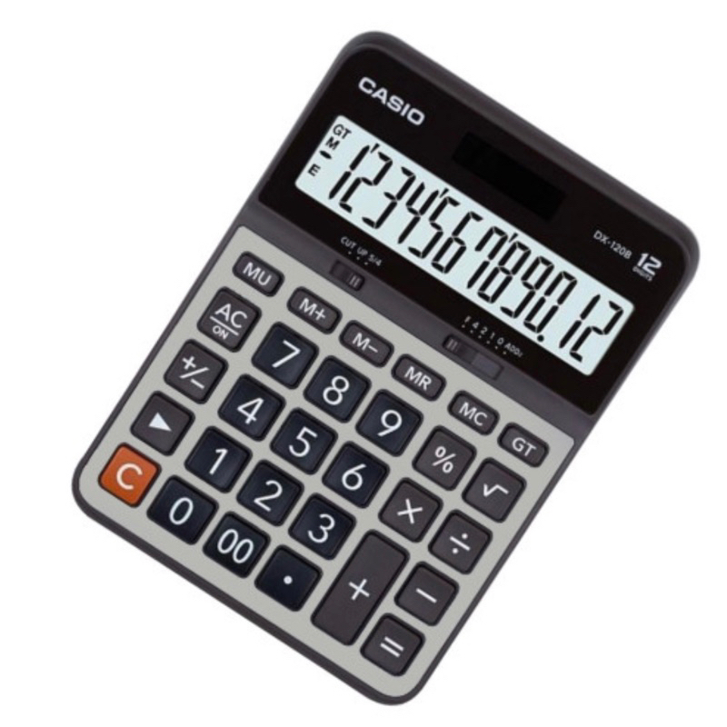 เครื่องคิดเลข 12 หลัก CASIO รุ่น DX -120B