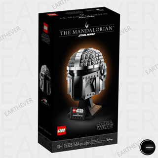 LEGO® Star Wars™ 75328 The Mandalorian™ Helmet Building Kit (584 Pieces) กล่องสวยคมทุกกล่องครับ