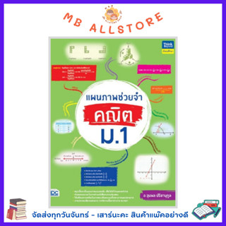 หนังสือ แผนภาพช่วยจำ คณิต ม.1 MM1