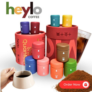 กาแฟสำเร็จรูป heylo Cold Brew Coffee กาแฟสกัดเย็น (1 set/10 แคปซูล) นำเข้า ได้รับการรองรับจากSCA เมล็ดกาแฟอาราบิกา