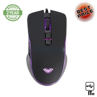 MOUSE AULA F806 BLACK ประกัน 2Y เมาส์เกมมิ่ง เมาส์เล่นเกม เมาส์ เม้าส์ เม้า