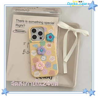 🎈จัดส่งภายใน24ชม🎈เคส for iPhone 11 14 Pro Max Case for iPhone 12 13 ป้องกันการตก การป้องกัน ดอกไม้ สไตล์วรรณศิลป์