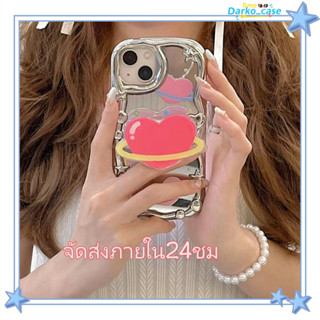 🎈จัดส่งภายใน24ชม🎈เคส for iPhone 11 14 Pro Max Case for iPhone 12 13 ป้องกันการตก การป้องกัน พร้อมขาตั้ง รูปหัวใจ