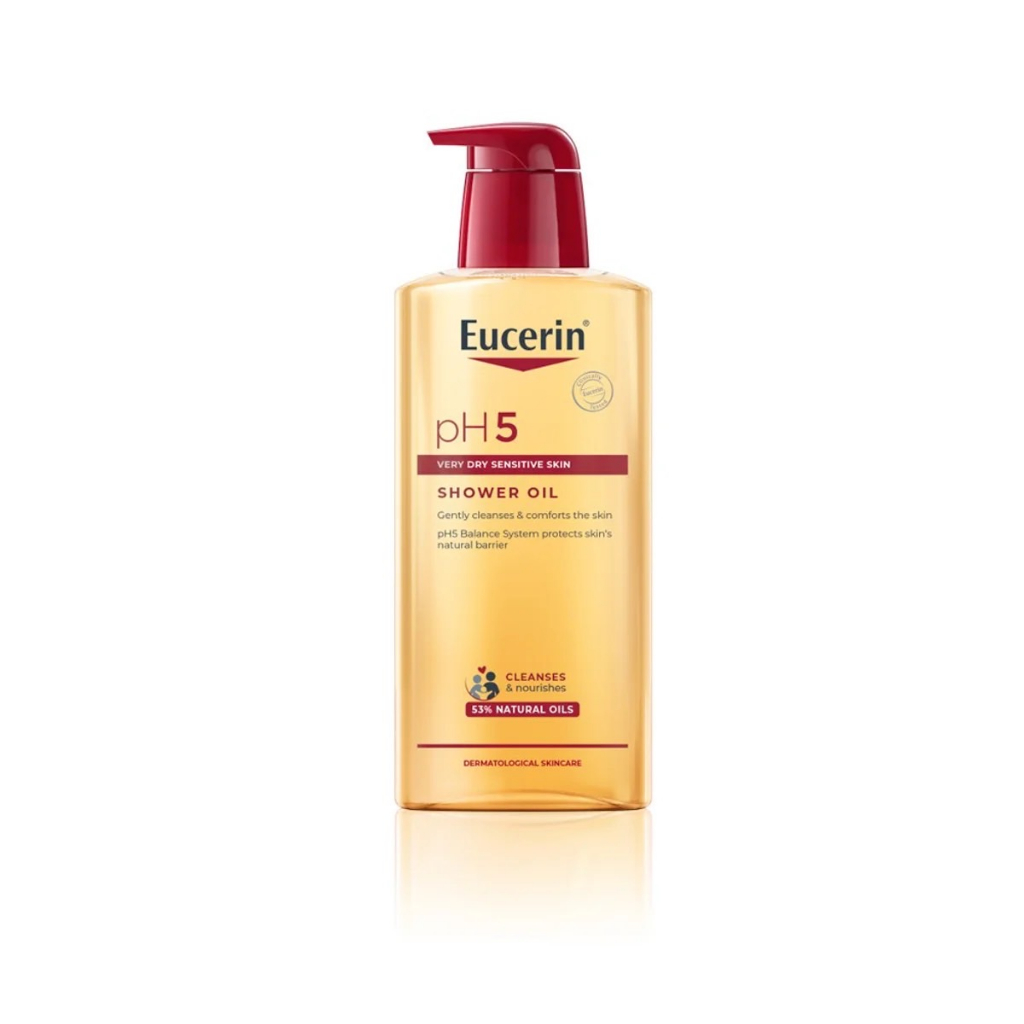 EUCERIN pH5 VERY DRY SENSITIVE SKIN SHOWER OIL 400 ML ผลิตภัณฑ์บำรุงผิว