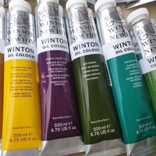 สีน้ำมันวินเซอร์ winsor &amp; newton oil colour ขนาด 200 ml.