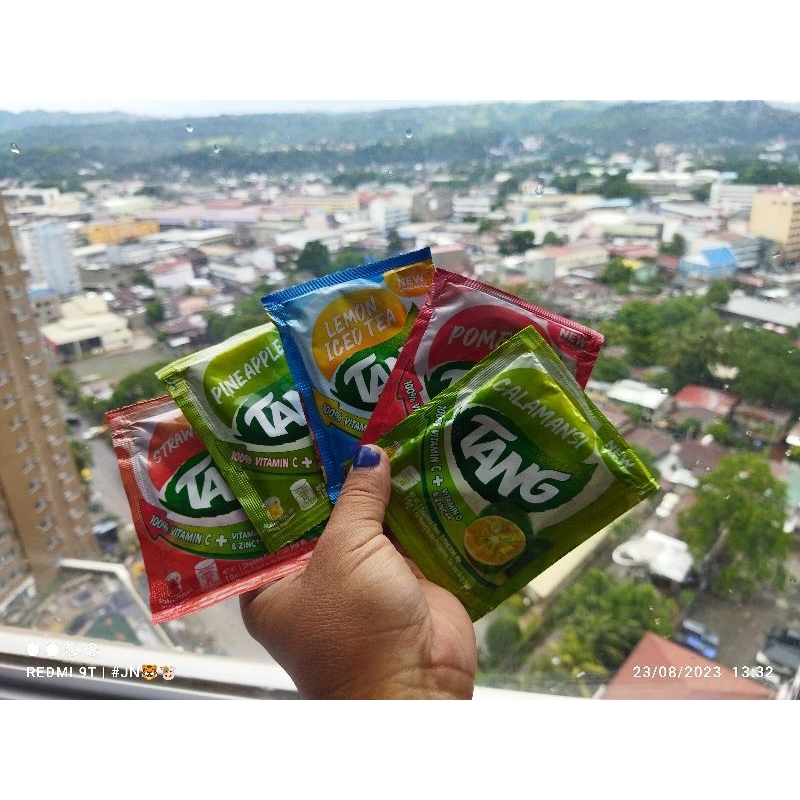 20 flavors Tang Instant Drink Mix 19g Real fruits 100% Available in Different Flavors import from Philippines