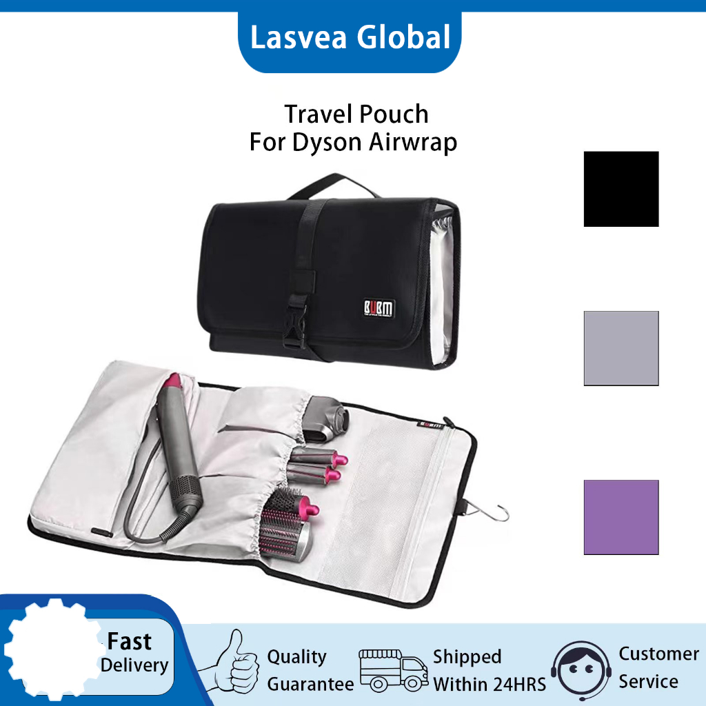 Lasvea Travel Pouch Compatible with Dyson Airwrap Styler, Portable Hang Organizer Bag for Dyson Hair