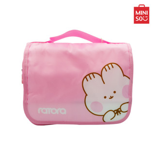 Miniso กระเป๋าจัดระเบียบ สำหรับเดินทาง กระเป๋าใส่อุปกรณ์อาบน้ำ พร้อมตะขอแขวน คอลเลคชั่น Ratora