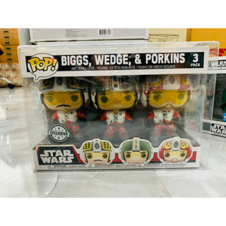 3 Pack Funko Pop Star Wars - Biggs , Wedge &amp; Porkins