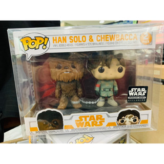 POP Funko Solo A Star Wars Story Han Solo and Chewbacca 2 Pack