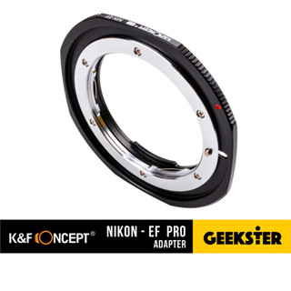 รุ่น PRO K&amp;F Nikon-EF Canon Pro แข็งแกร่ง ( เมาท์แปลง Nik F - Canon EF Lens Adapter / Nikon F / Ai / Ais / KF )