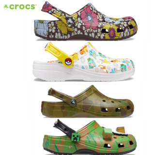 🇰🇷Crocs CLASSIC RETRO FLORAL CLOG/MINECRAFT ELEVATED  XLARGE x / CamoBistro Graphic/ POKEMON- preorderoppa