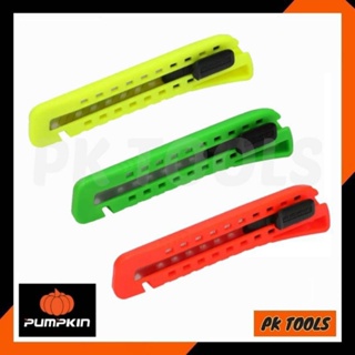 มีดคัตเตอร์ ปอกสายไฟ 2in1 PUMPKIN ขนาด 18mm.รุ่น S 101XT (13211)