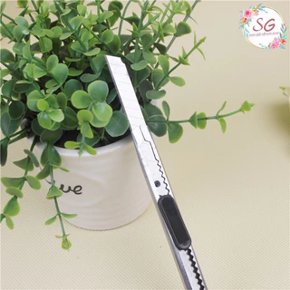 (M537)พร้อมส่งคัตเตอร์โลหะ เครื่องมือแกะจดหมาย มีดสำนักงาน