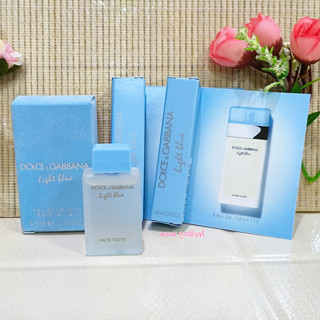 กลิ่นสะอาด นุ่มละมุน 🥰 น้ำหอม Dolce &amp; Gabbana Light blue ขนาดทดลอง ของแท้ 100%