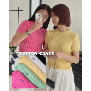 #COTTON CANDY 🍭เสื้อไหมพรมนิ่มอกปัก PL