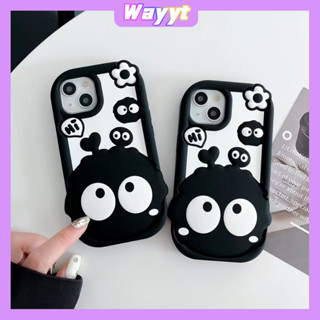 💖จัดส่ง24ชม💖iPhone 14 13 12 11 Pro Max เคส for เคสไอโฟน11 บางเบาพกพาง่าย น่ารัก การ์ตูน Dustbunny วัสดุซิลิโนกระแทก Case