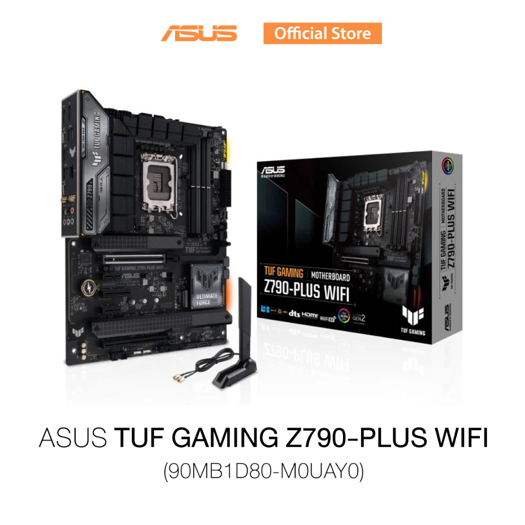 ASUS TUF GAMING Z790-PLUS WIFI (90MB1D80-M0UAY0), Mainboard, 	Intel LGA-1700, Intel Z790 Chipset, 4x