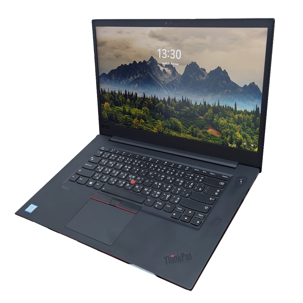 Lenovo ThinkPad P1 Gen 2 Core i7-9750H RAM DDR4 32 GB SSD 1.5 TB จอ IPS 15.6 นิ้ว FullHD 1080p NVIDIA Quadro T2000มือสอง