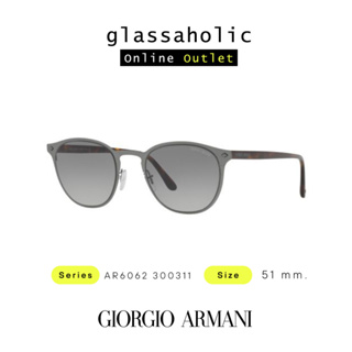 [ลดกระหน่ำ] แว่นกันแดด Giorgio Armani รุ่น AR6062 ทรงนักบิน น้ำหนักเบา