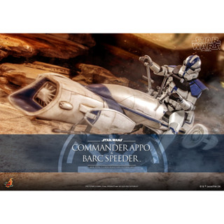 พร้อมส่ง! ฟิกเกอร์ Hot Toys TMS076 1/6 Star Wars: The Clone Wars™ - Commander Appo™ and BARC Speeder™