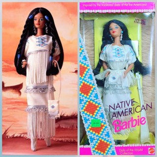 Barbie Native American 1992 Doll of the world Special Edition ขายตุ๊กตาบาร์บี้ รุ่น Native American 🏞 สินค้าพร้อมส่ง 🏞