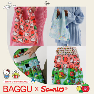 พร้อมส่ง BAGGU Special Collections HELLO KITTY Keroppi Twin Star กระเป๋าผ้าพับได้จากอเมริกา