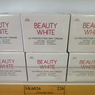 SK6026 Skin Mates Beauty White UV Protection Day cream สกินเมทส์ บิวตี้ไวท์ ครีมบำรุงป้องกันแดด