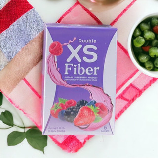 Double Xs fiber1กล่อง/5ซอง[กล่องม่วง]1กล่อง