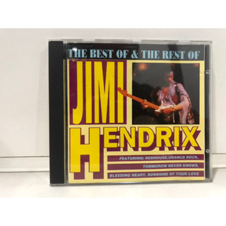 1 CD MUSIC  ซีดีเพลงสากล     THE BEST OF &amp; THE REST OF JIMI HENDRIX ACTION REPLAY RECORDS LTD    (C8B183)