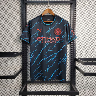 เสื้อฟุตบอล แมน ซิตี 2023/24 เกรด AAA แมน ซิตี้ Man City Manchester City