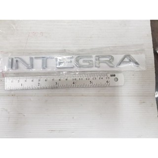 Logo integra ตัวอักษรแยก ขนาดโดยรวมประมาณ 20cm