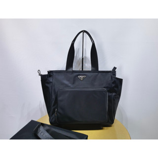 พรี​ ราคา9900 Prada 1BG102 Nylon กระเป๋าสะพายข้าง กระเป๋าสะพาย36*31*18cm