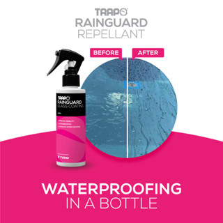 น้ำยาเคลือบกระจกรถยนต์ Trapo Rainguard Glass Coating