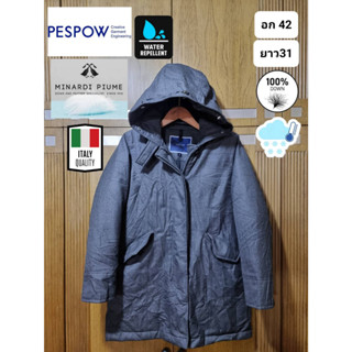 เสื้อกันหนาวขนเป็ด Parka แบรนด์ PESPOW จาก ITALY มือ2ของแท้