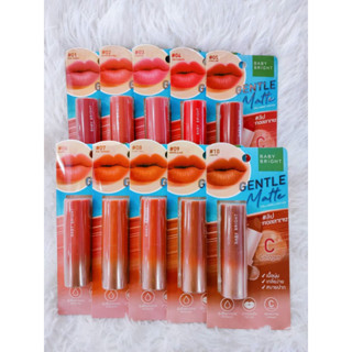 เบบี้ไบร์ท เจนเทิล แมทท์ คอลลาเจน ลิปสติกเนื้อแป้ง BABY BRIGHT GENTLE MATTE COLLAGEN LIPSTICK