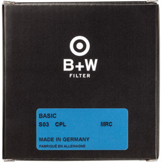 B+W Filter Basic CPL CIRCULAR POL MRC S03