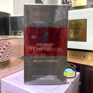 ￼น้ำหอมแท้ The Secret Temptation Antonio Banderas for men EDT. 100ml